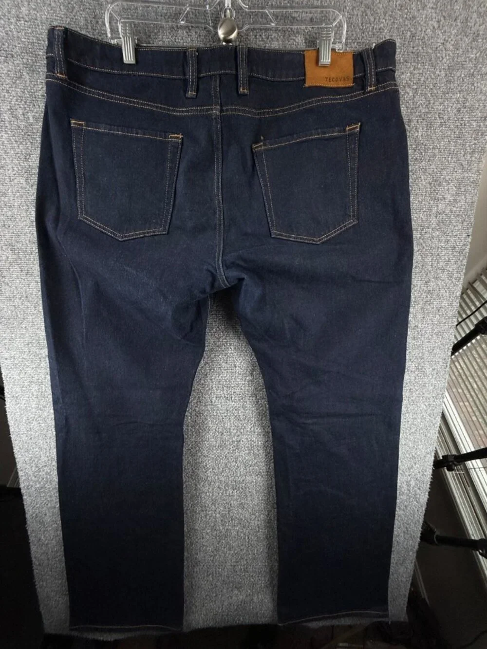 Tecovas Ranch Wear Western Jean Straight Dark Blue 40x34 Cowboy EUC